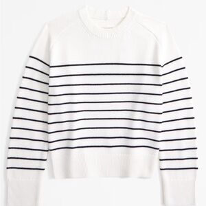 The A&F Madeline Cotton-Blend Crew Sweater NWT